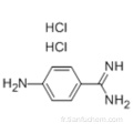 Dichlorhydrate de 4-aminobenzamidine CAS 2498-50-2
